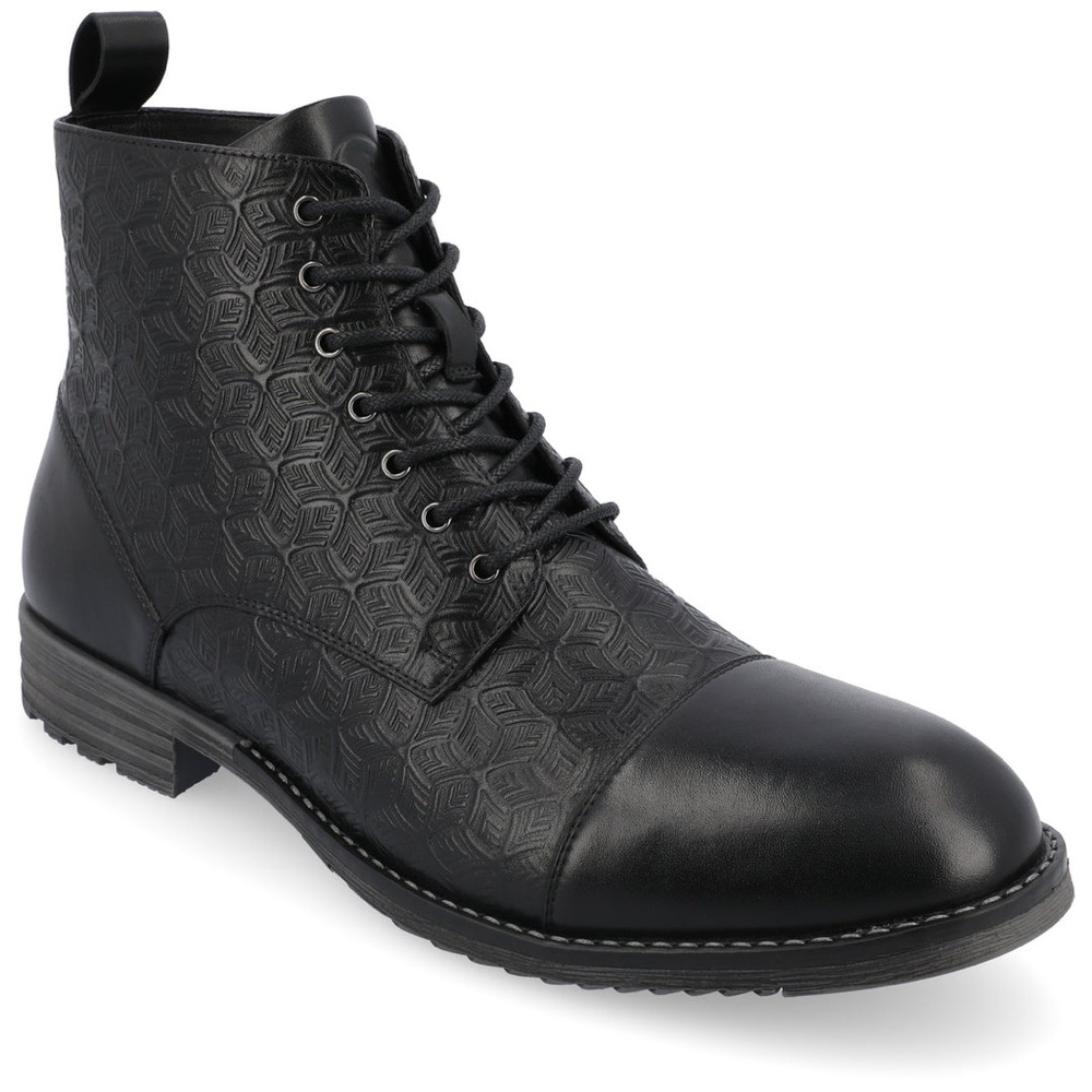 Thomas & Vine KAIRO Embossed Leather Boot
